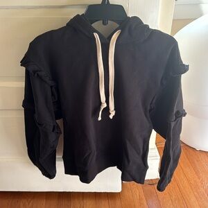 Rebecca Minkoff Ruffled Hoodie